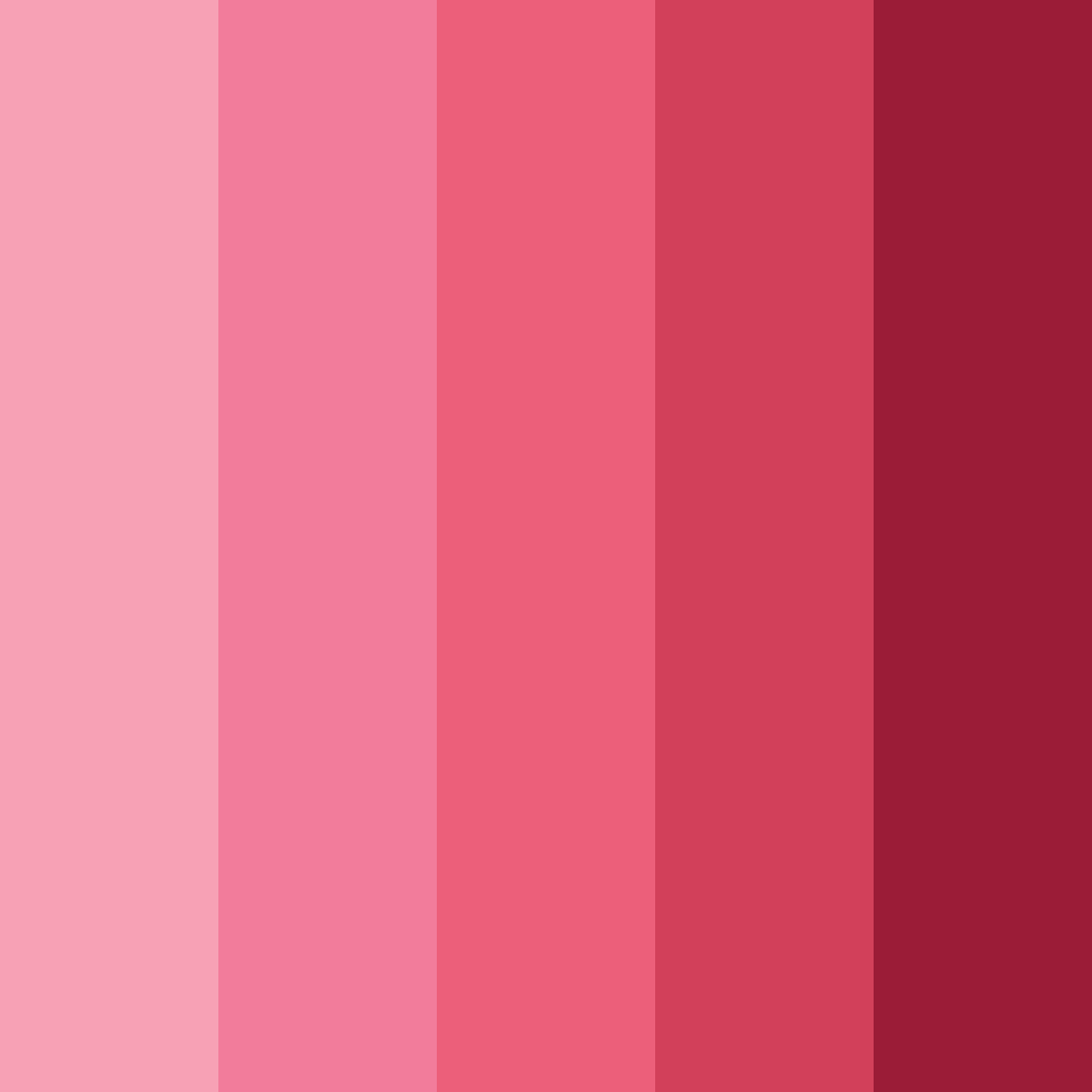 Download bright rose color palette PNG image (square)