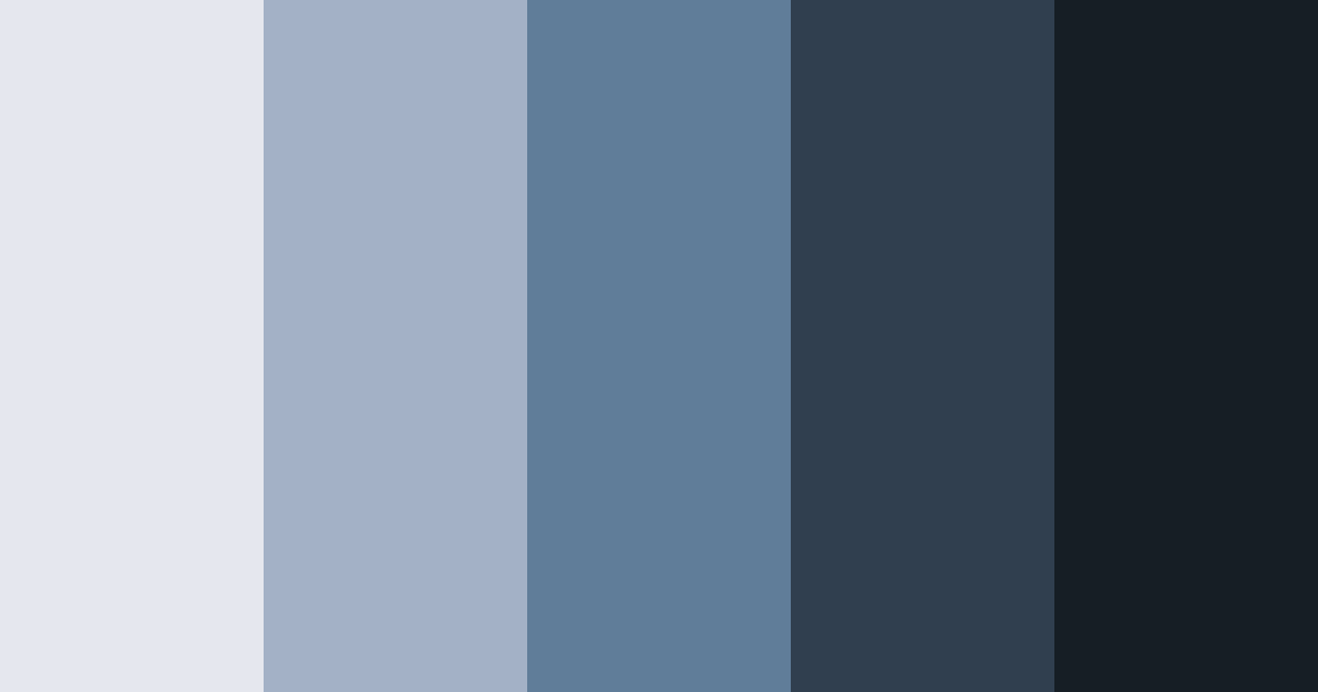 Download midnight mist color palette PNG image (landscape)