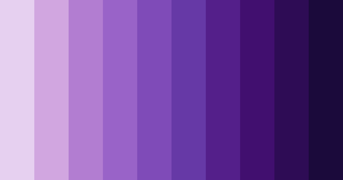 Download enchanted amethyst dreams color palette PNG image (landscape)