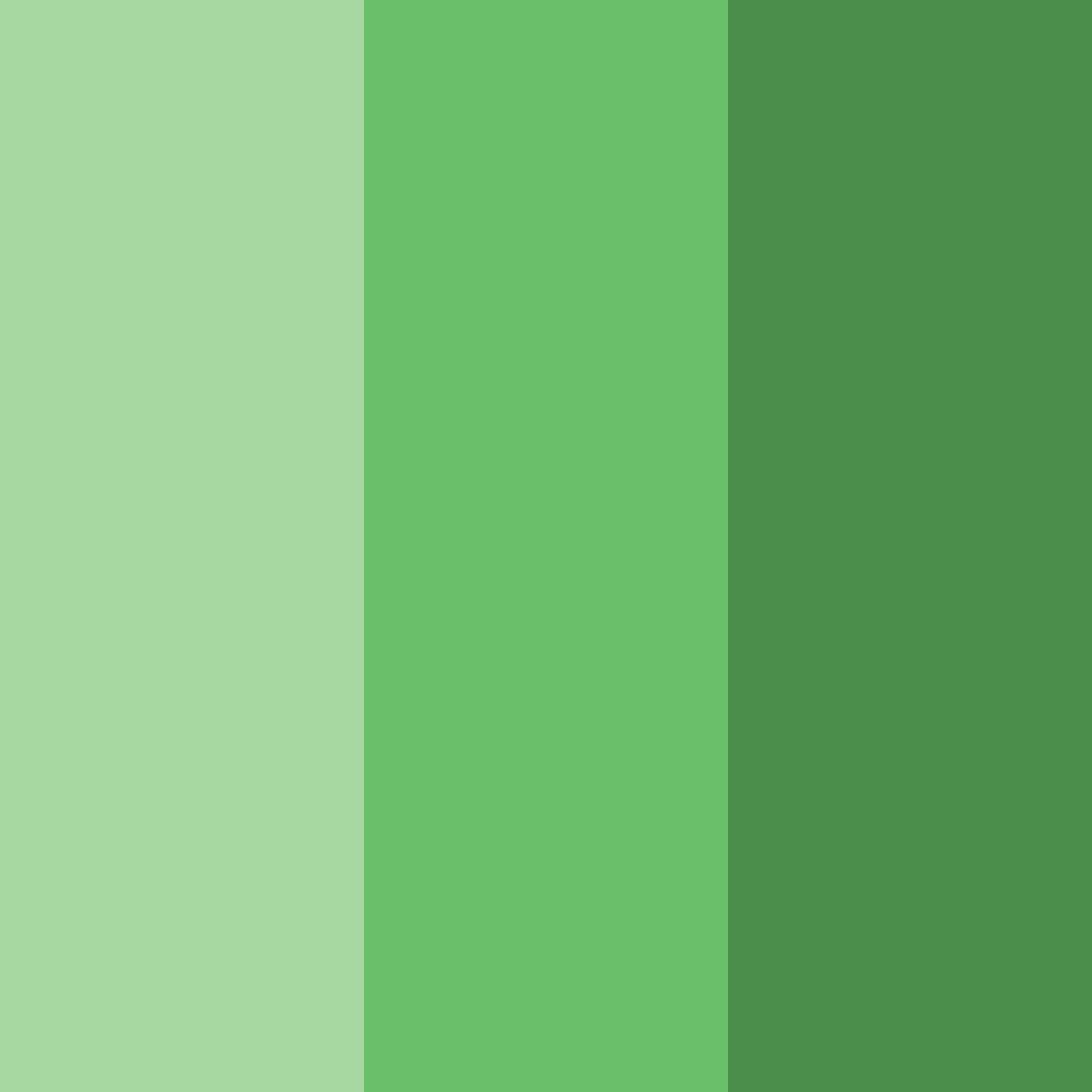 Download verdant canopy color palette PNG image (square)