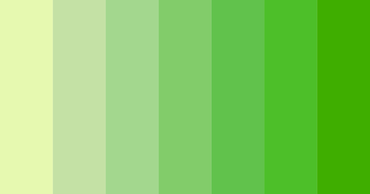 Download lime oasis color palette PNG image (landscape)