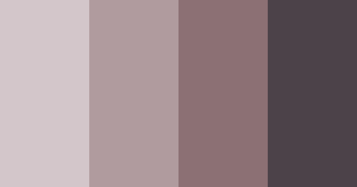 Download muted purple color palette PNG image (landscape)