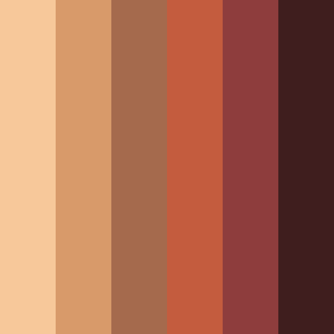 Download autumn spice revival color palette PNG image (square)