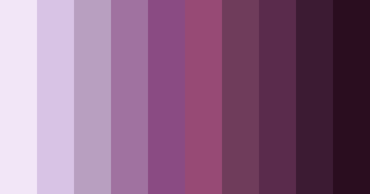 Download ethereal romance color palette PNG image (landscape)