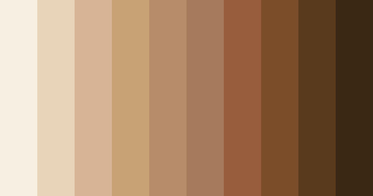 Download brown new year color palette PNG image (landscape)