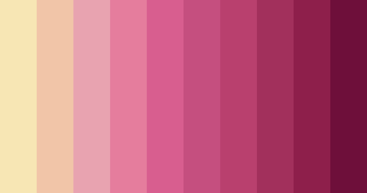 Download pink pop color palette PNG image (landscape)