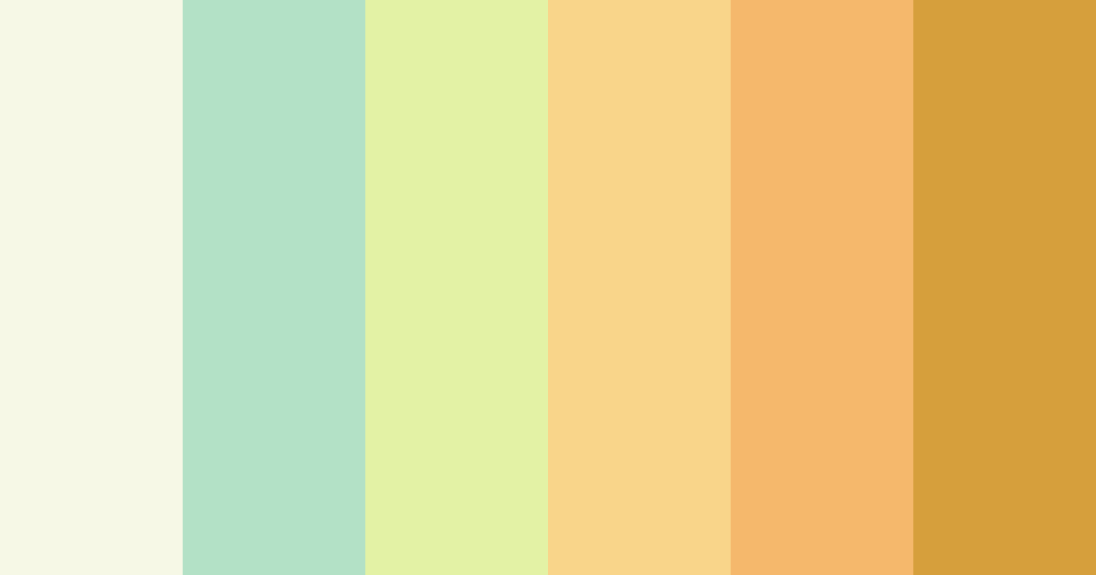 Download light green color palette PNG image (landscape)