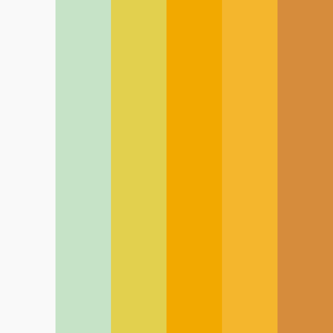 Download sunny meadow bliss color palette PNG image (square)