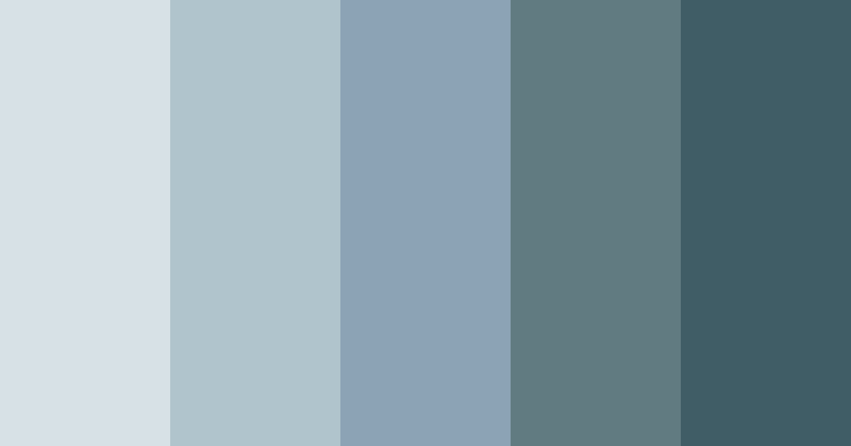 Download cool mist serenity color palette PNG image (landscape)