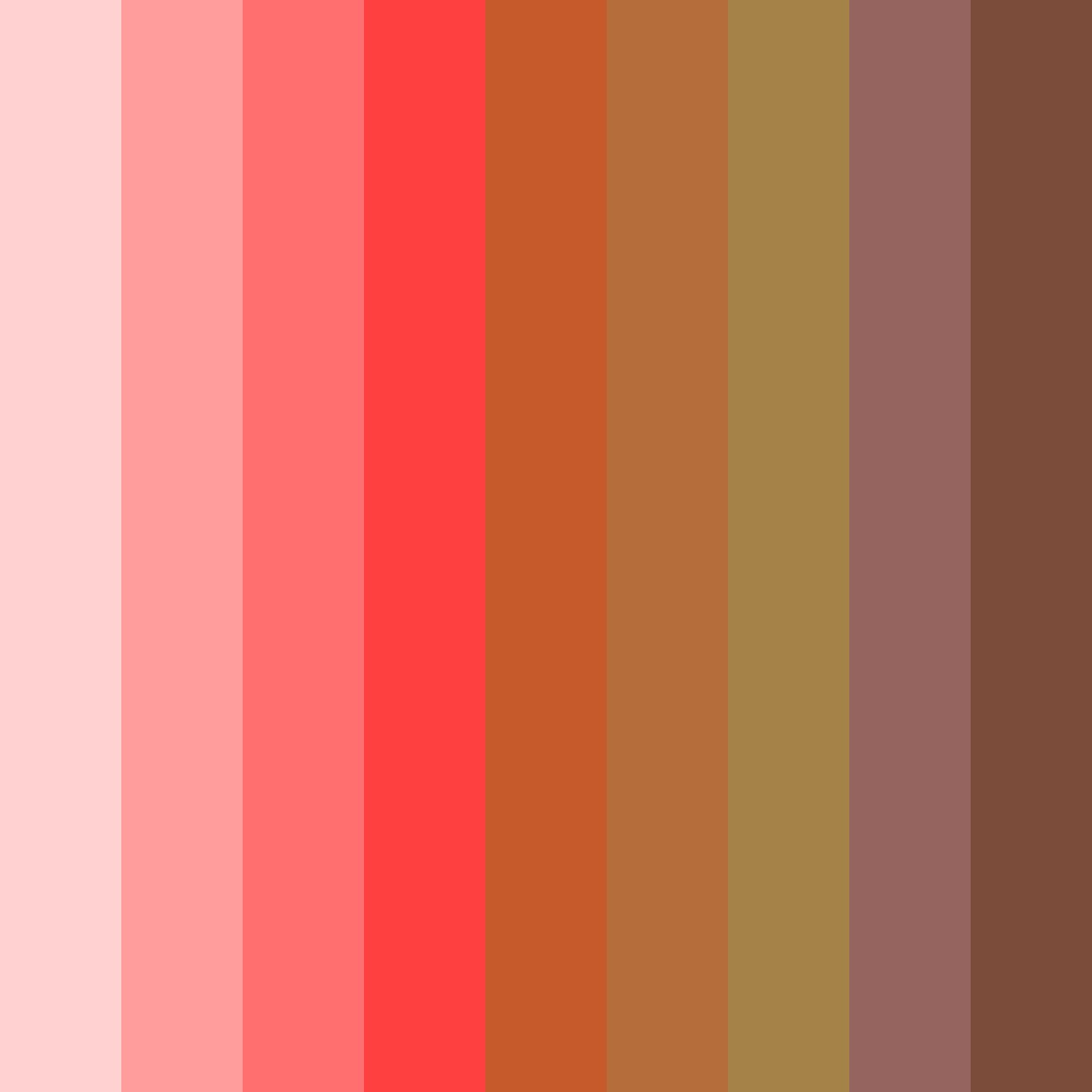 Download fiery ember elegance color palette PNG image (square)