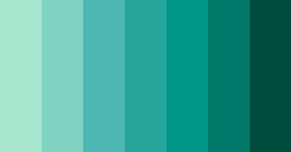 Download emerald whisper color palette PNG image (landscape)