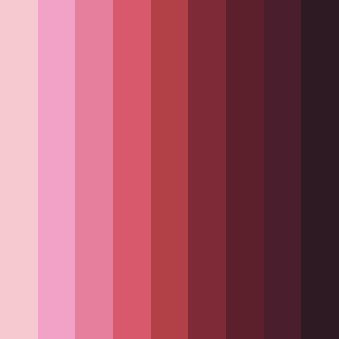 Download vibrant blossom color palette PNG image (square)