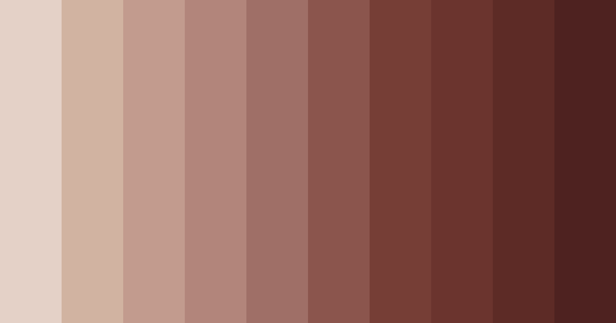 Download rustic elegance color palette PNG image (landscape)