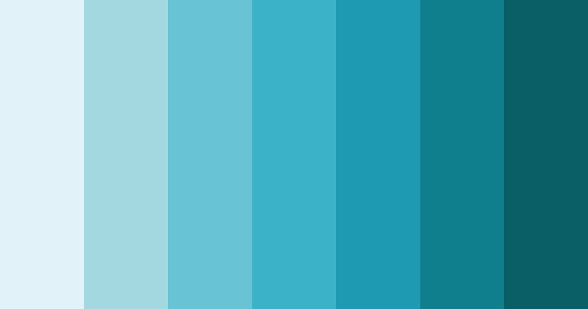 Download aqua whisper color palette PNG image (landscape)