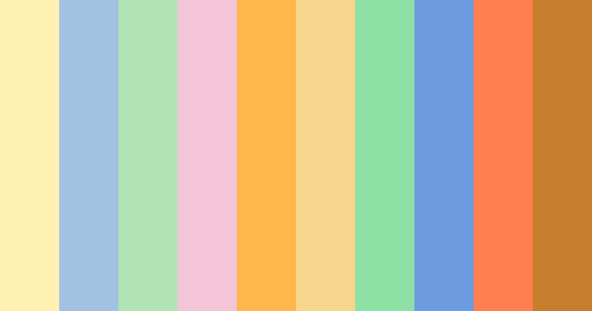 Download sunset garden color palette PNG image (landscape)