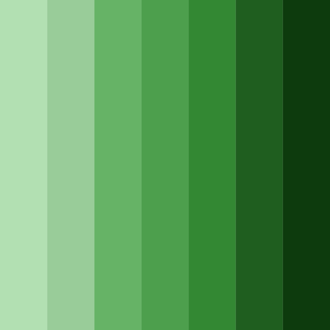Download emerald whisper color palette PNG image (square)