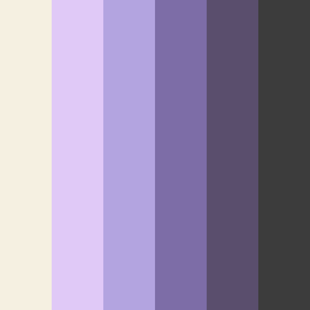 Download enchanted elegance color palette PNG image (square)
