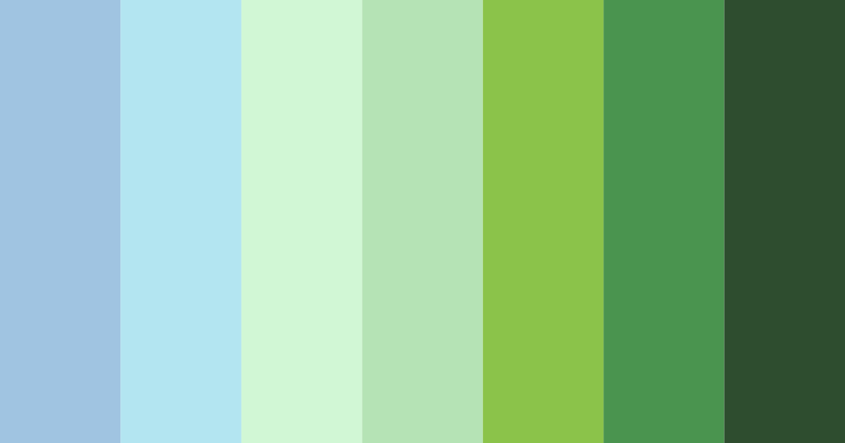 Download tranquil harmony color palette PNG image (landscape)