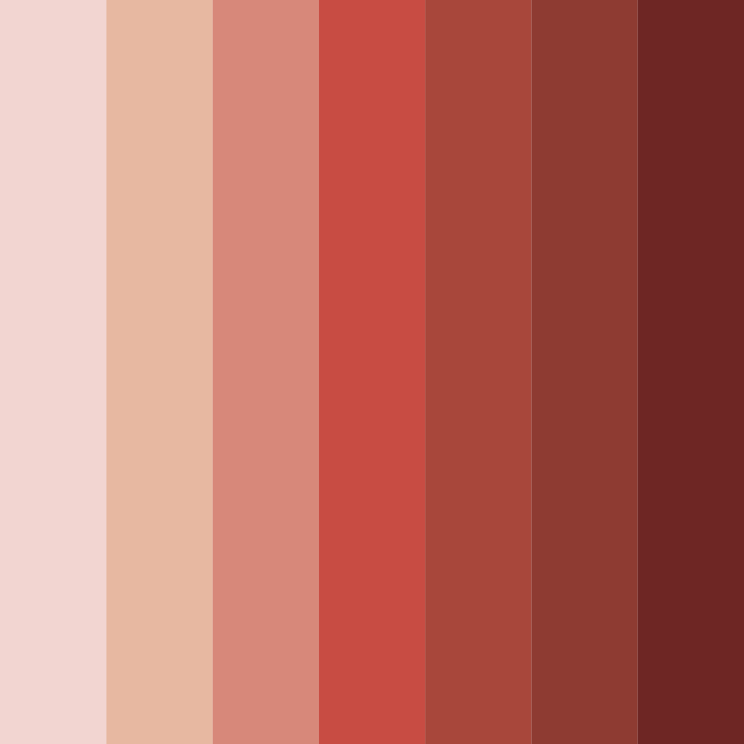 Download red brick aesthetic color palette PNG image (square)