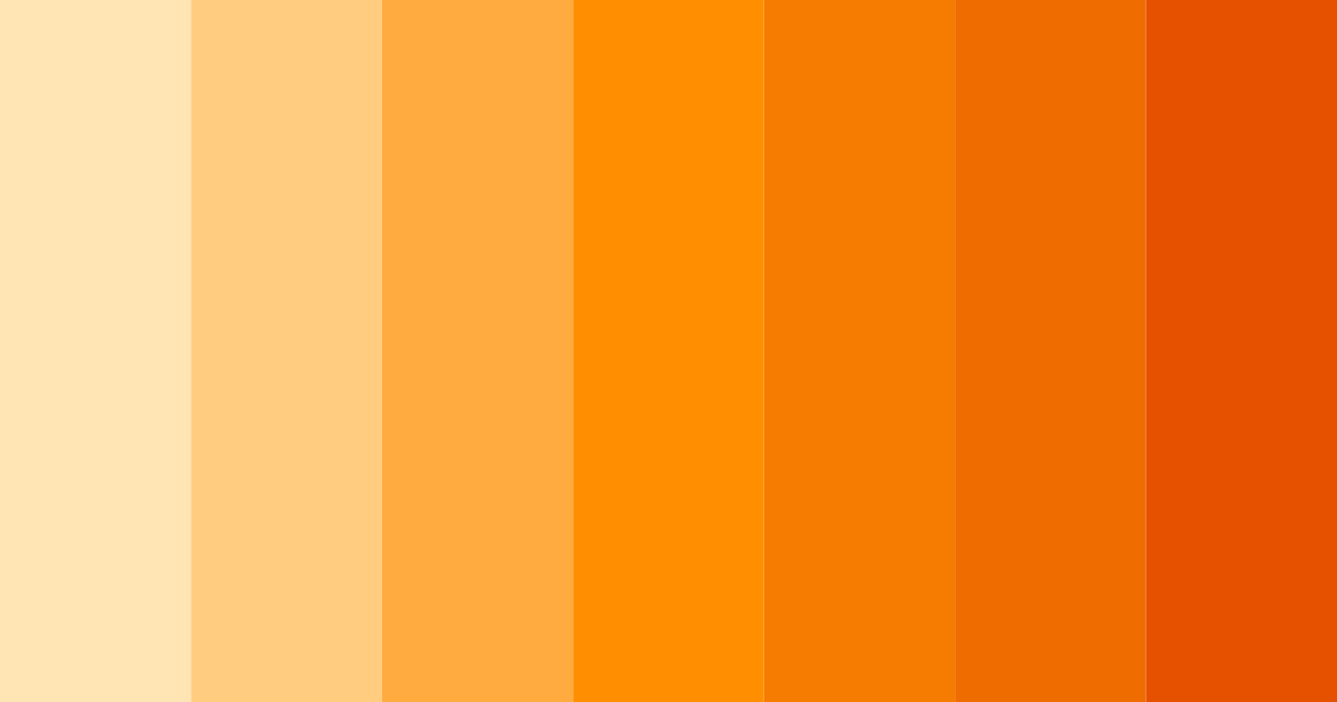 Download sunset serenade color palette PNG image (landscape)