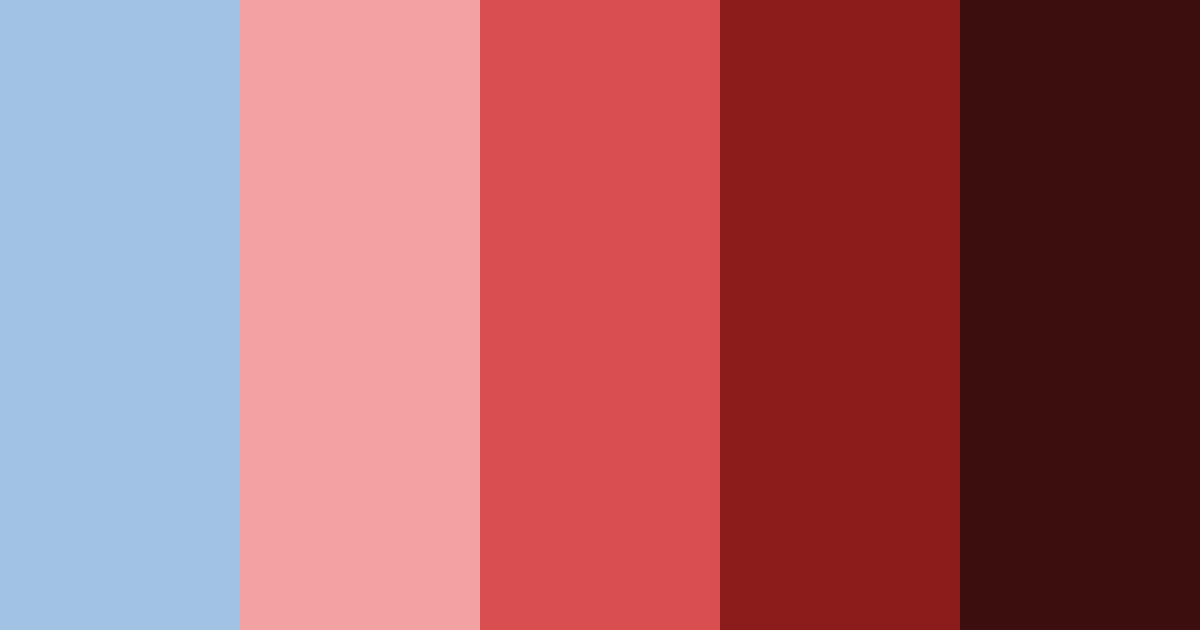Download crimson twilight color palette PNG image (landscape)