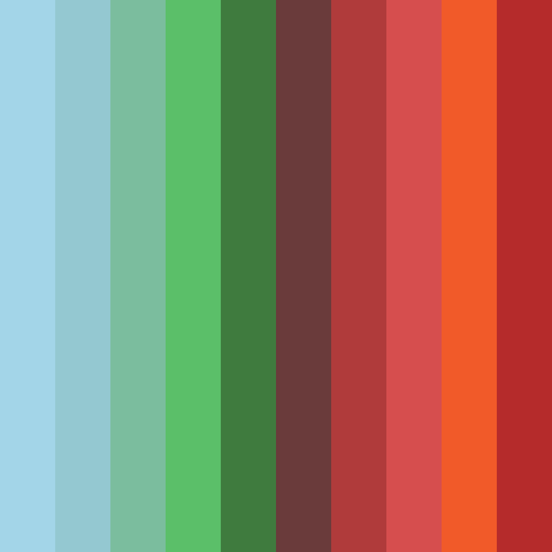 Download vibrant harmony color palette PNG image (square)