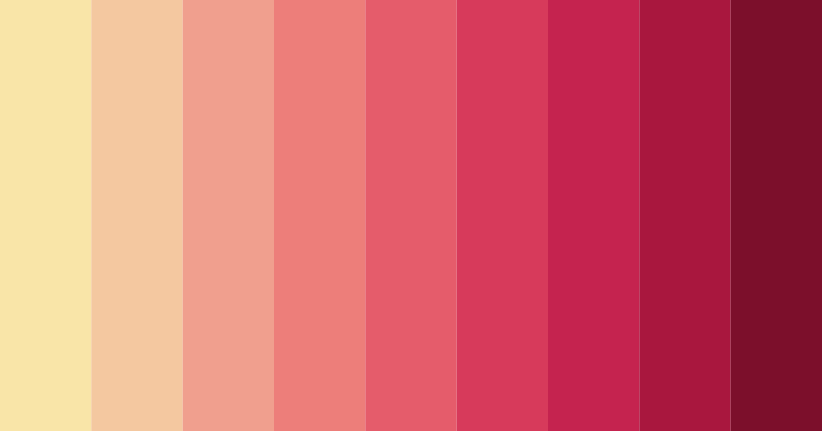 Download blossom blaze color palette PNG image (landscape)