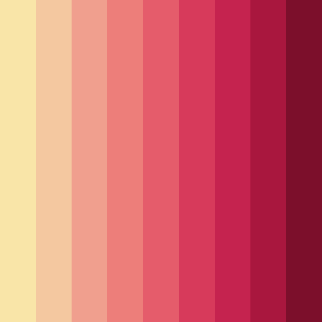 Download blossom blaze color palette PNG image (square)