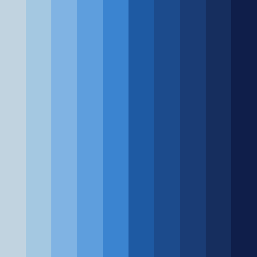Download indigo horizon color palette PNG image (square)