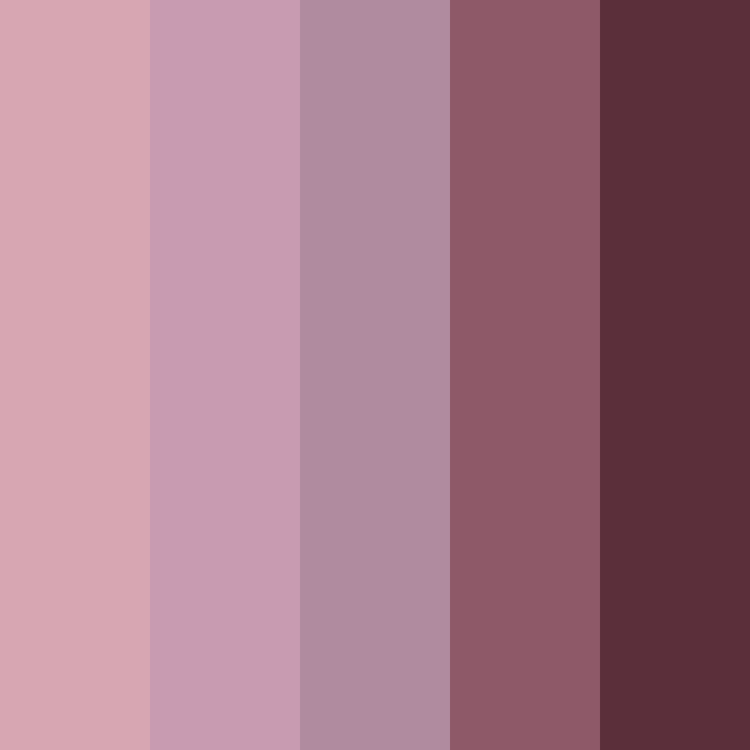 Download blushing twilight color palette PNG image (square)