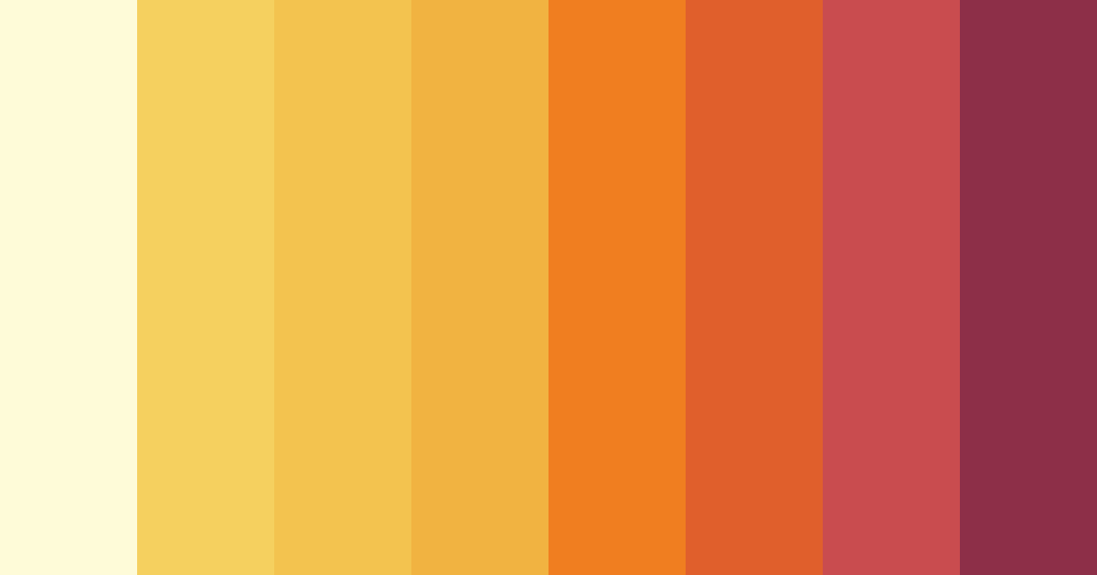 Download yellow spotlight color palette PNG image (landscape)