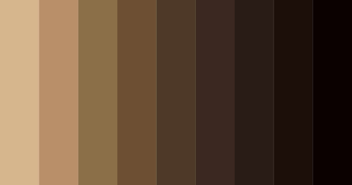 Download earthen elegance color palette PNG image (landscape)