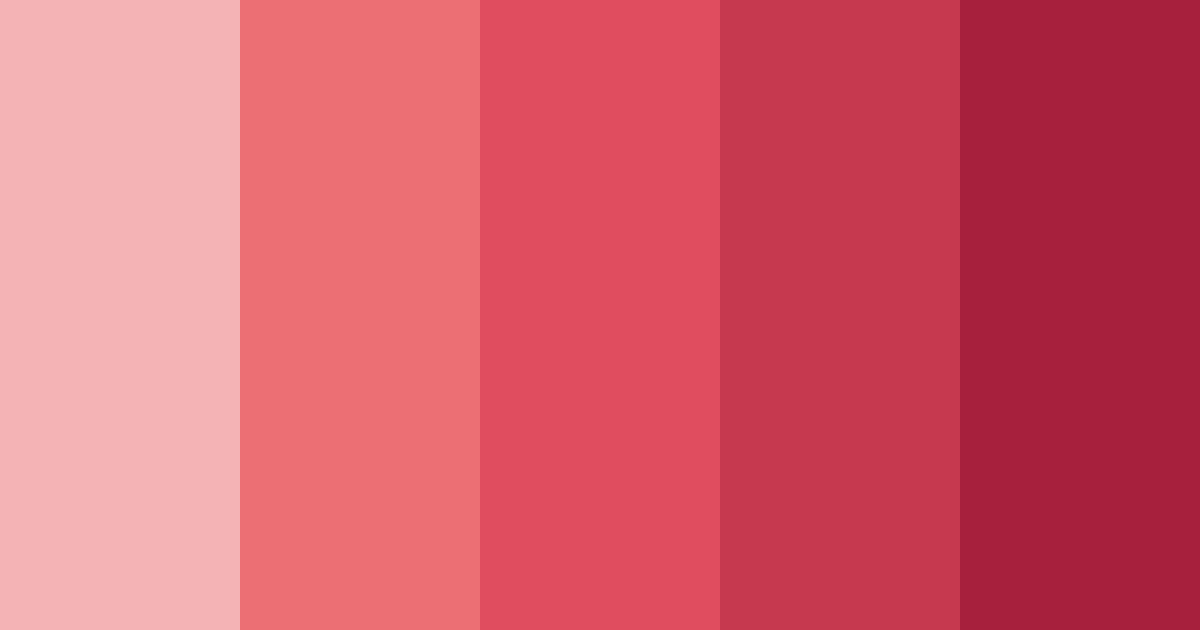 Download crimson serenade color palette PNG image (landscape)