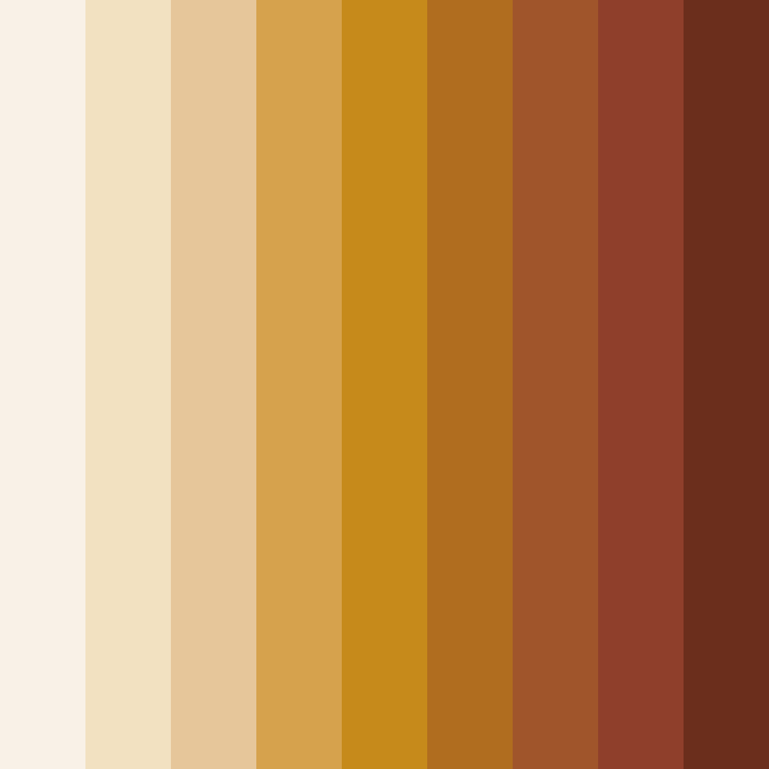 Download autumn's embrace color palette PNG image (square)