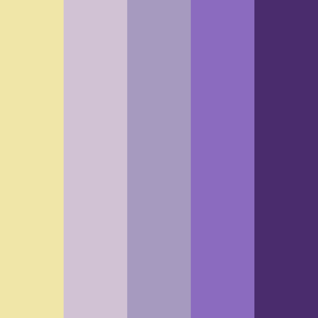 Download whispers of twilight color palette PNG image (square)