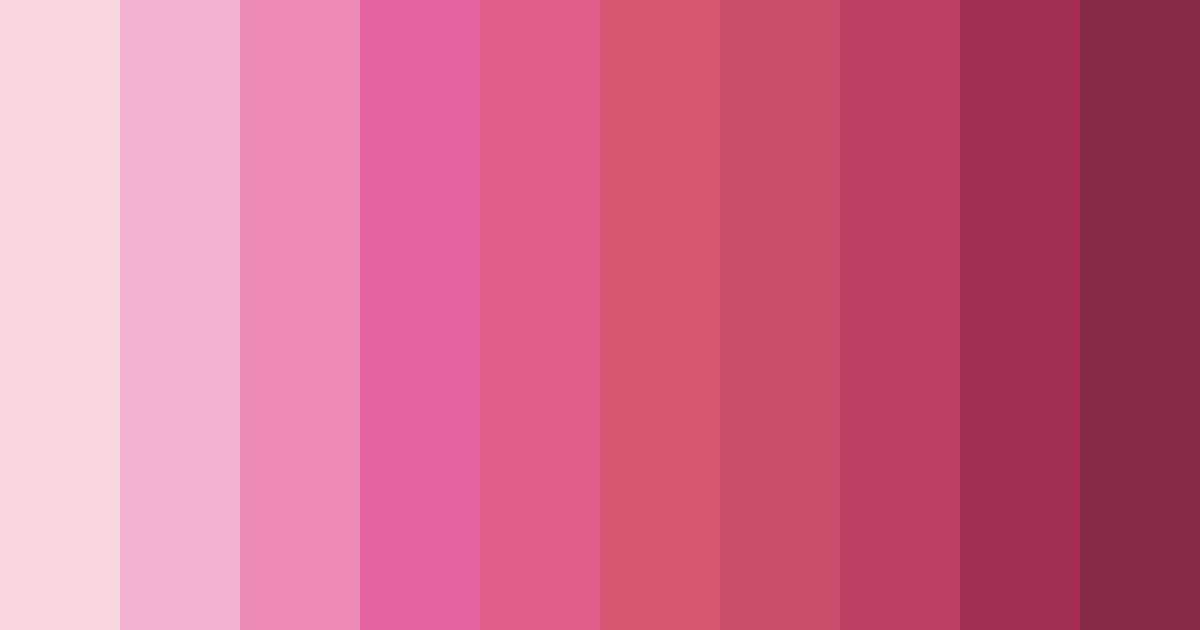 Download light pink color palette PNG image (landscape)
