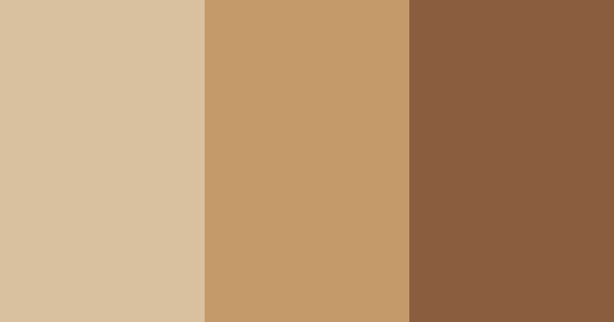 Download warm earth tones color palette PNG image (landscape)