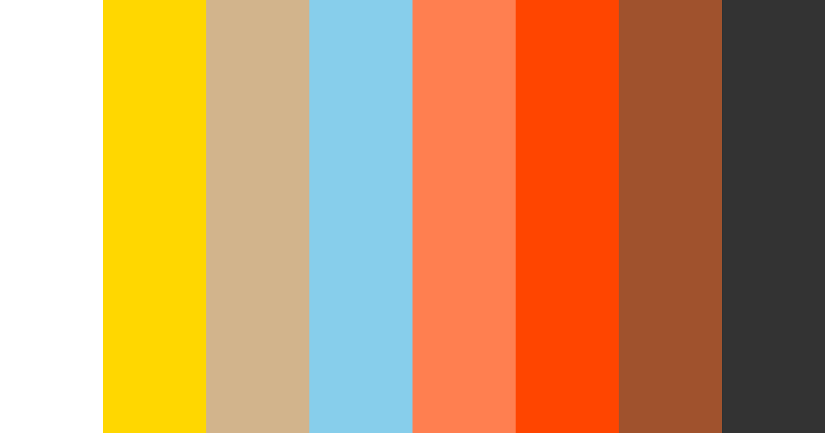 Download sunny coastal retreat color palette PNG image (landscape)