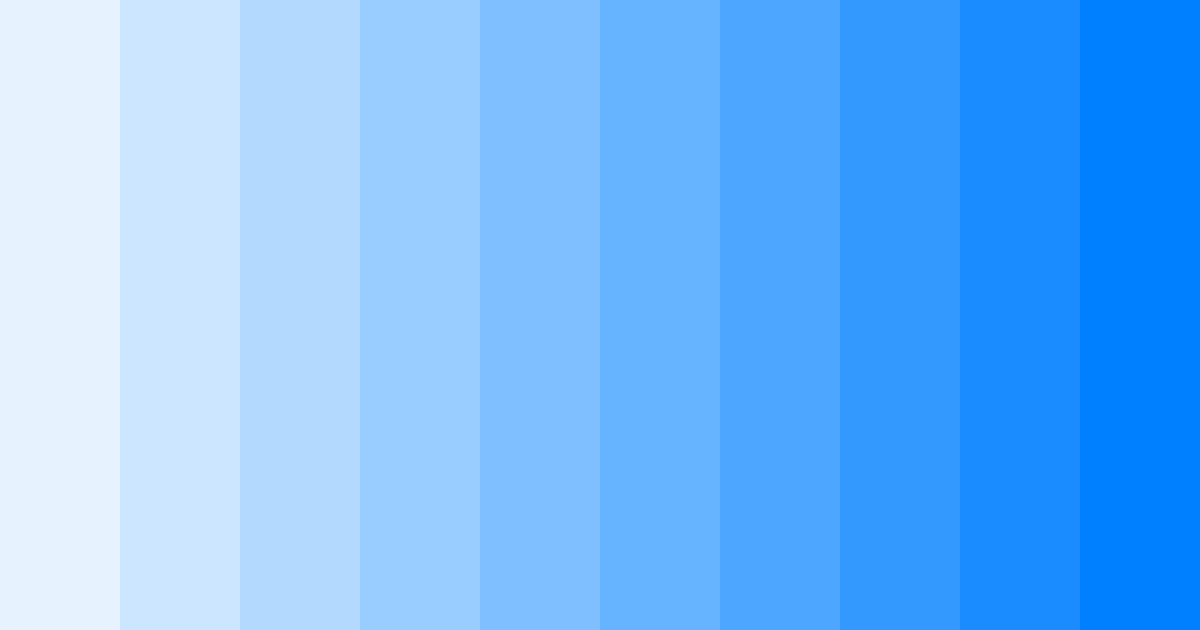 Download light blue color palette PNG image (landscape)