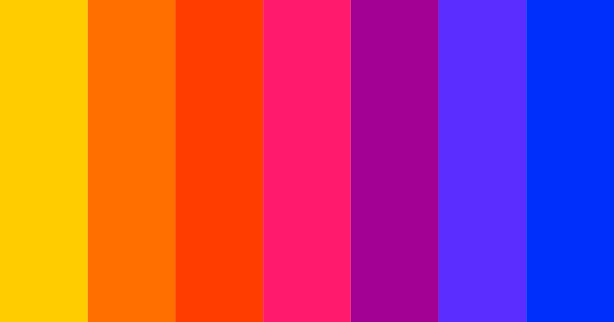 Download vivid spectrum color palette PNG image (landscape)