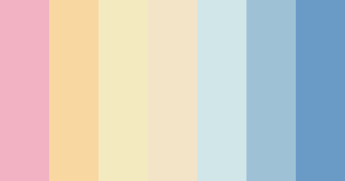 Download whimsical harmony color palette PNG image (landscape)