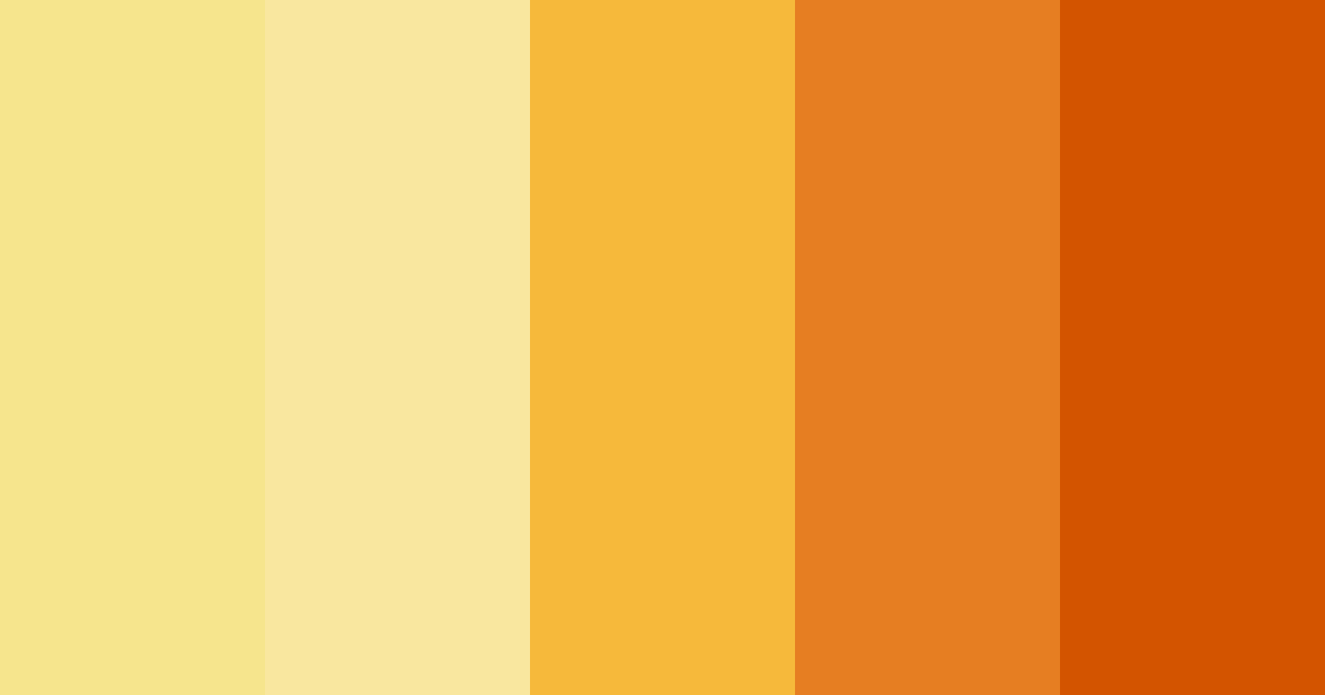 Download autumn glow color palette PNG image (landscape)