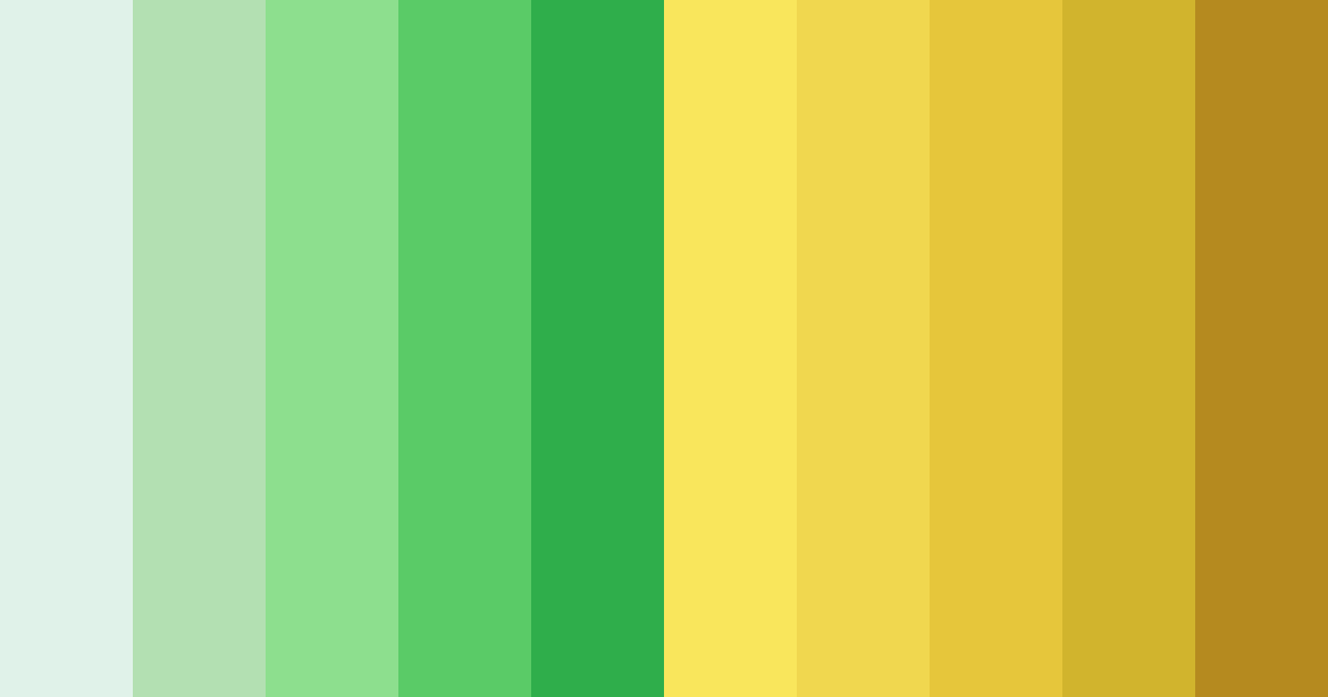 Download sunlit grove color palette PNG image (landscape)