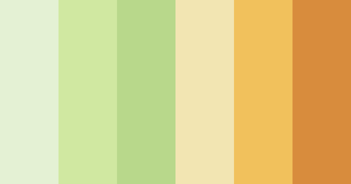 Download sunlit meadow retreat color palette PNG image (landscape)