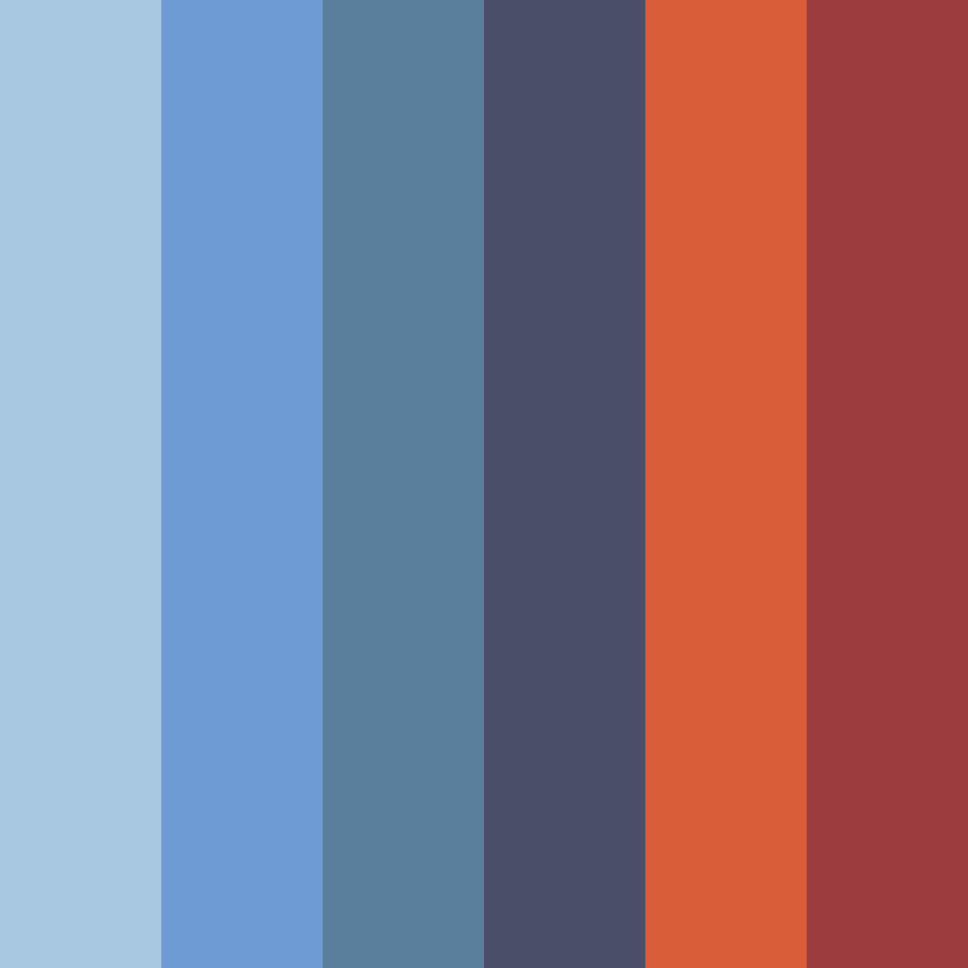 Download twilight tides color palette PNG image (square)