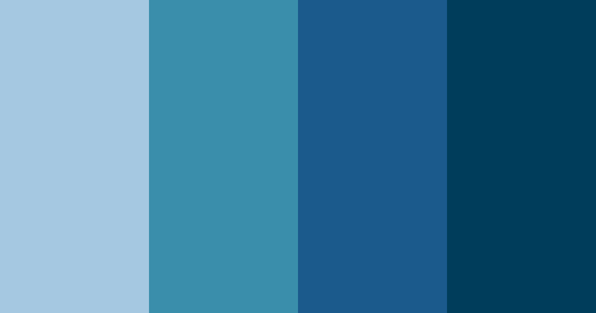 Download oceanic embrace color palette PNG image (landscape)