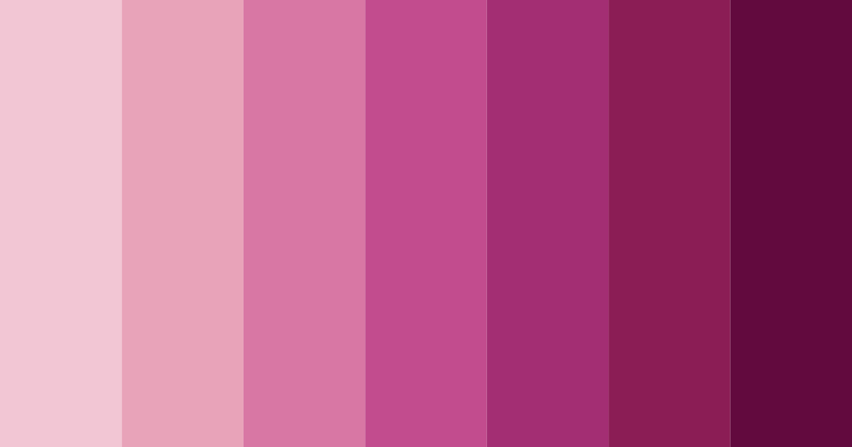 Download burgundy blossom color palette PNG image (landscape)
