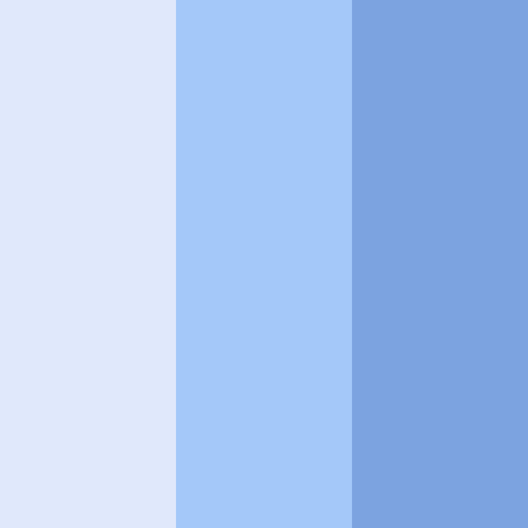 Download gentle sky serenade color palette PNG image (square)