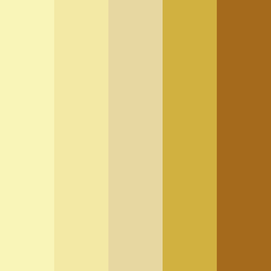 Download golden meadow breeze color palette PNG image (square)