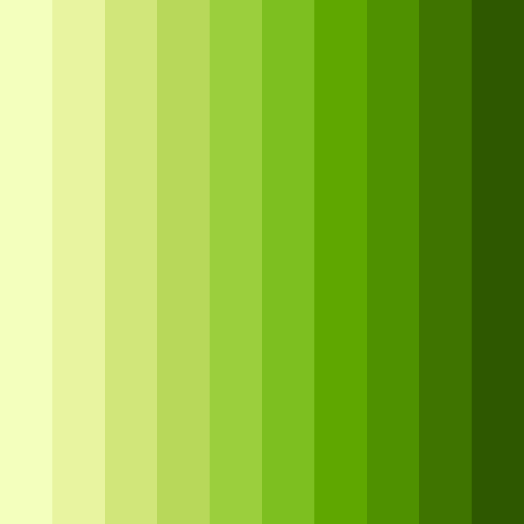 Download lush meadow harmony color palette PNG image (square)